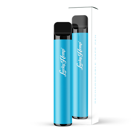 Vape Battery + 2 Pods Mixed Berries Vape Pens Lucky Hemp Light Blue