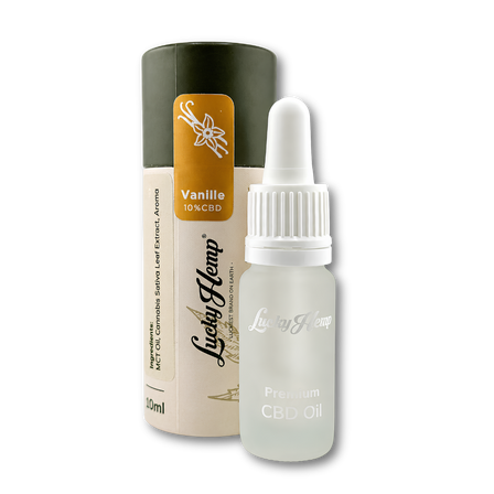 Olio di CBD alla vaniglia 10%