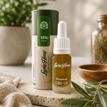 15% di olio di CBD a full spectrum