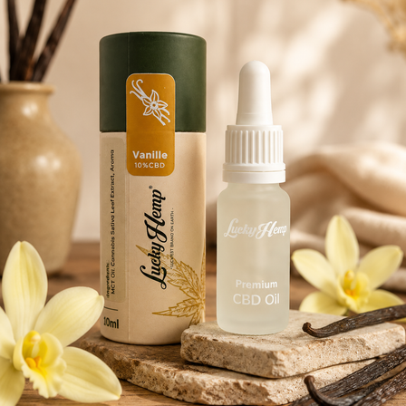 Olio di CBD alla vaniglia 10%