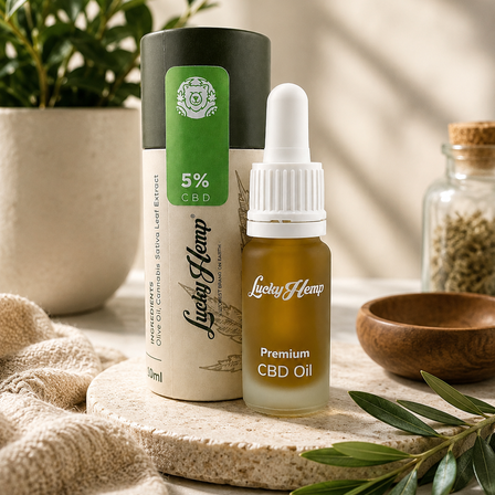 5% Olio di CBD 500mg a full spectrum