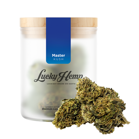 Master Kush flowers Lucky Hemp   