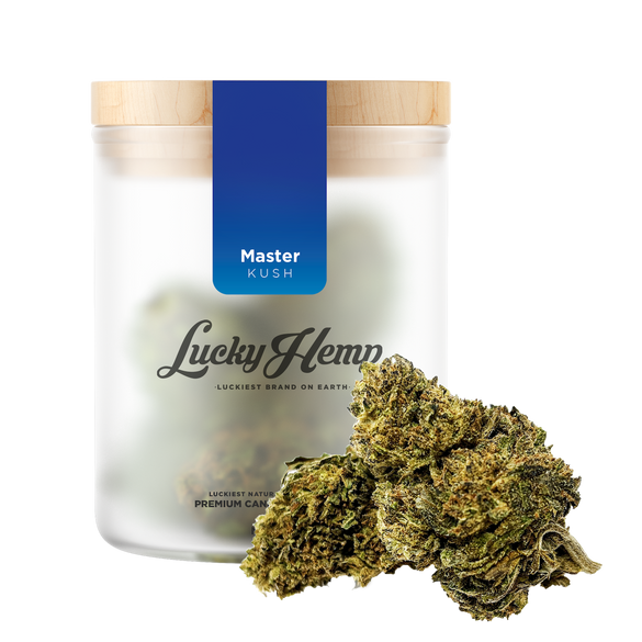 Master Kush flowers Lucky Hemp   