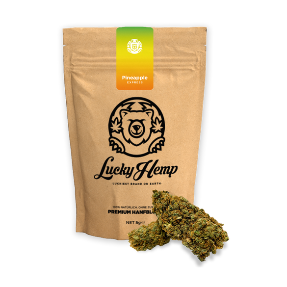 California Pineapple Express Ecopack Flowers Lucky Hemp   